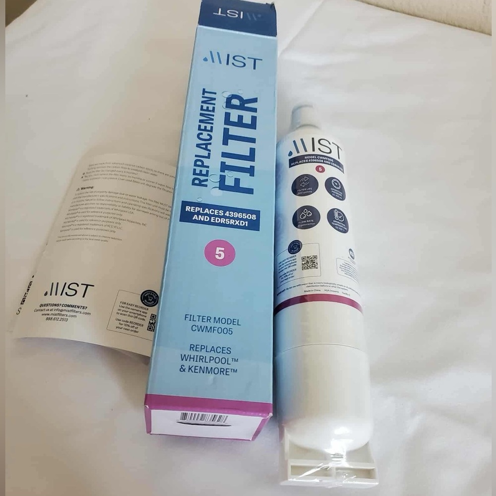 Mist‎ Replacement Refrigerator Water Filters CWMF005